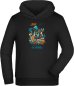 Preview: Kid Skater Hoodie - Skateboard no brakes lettering i533